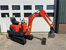 Kubota 008 nieuwe pennen / bussen en snelwissel