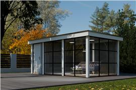 NIEUW Maatwerk Tuinhuis PS83