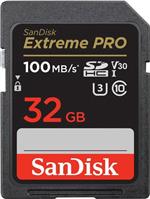 SanDisk Extreme Pro 32GB SDHC Memory Card 100MB