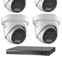 Hikvision 4 ColorVu cameras 4 MP IP camerabewaking set