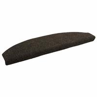 vidaXL Zelfklevende Trapmatten 15 pcs Donkerbruin 80 x 24,5 x 3,5 cm