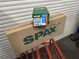 2000 stuks Spax RVS 5x50mm