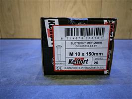 m10x150mm gegalvaniseerd 25ST