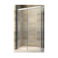 AQS Douchecabine Softclose 2.0 110 cm met Nisdeur en Zijwand 8mm Aluminium NANO Coating (alle varian