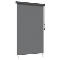 vidaXL Rolgordijn Lichtgrijs 180 x 250 cm Stof en Aluminium