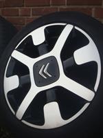 17 inch Originele Bicolor Citroën Velgen 4x108 