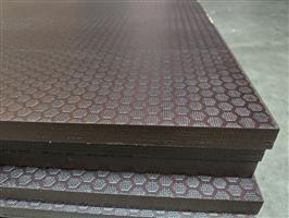 18mm Berken betonplex Antislip hexa 125x250cm