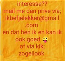 Man zoekt vrouw voor sexcontact 