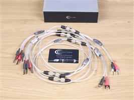 Crystal Cable Reference Diamond high end bi-wired audio speaker cables 1,9 metre
