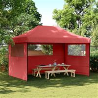 vidaXL Partytent Bordeauxrood 292 x 440 x 315 cm Oxford Stof