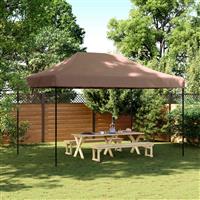 vidaXL Partytent Bruin 292 x 440 x 315 cm Oxford Stof