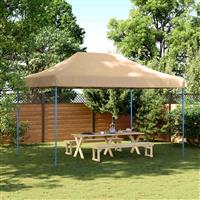 vidaXL Partytent Beige 292 x 440 x 315 cm Oxford Stof