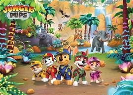 Paw Patrol behang Jungle Pups fotobehang 
