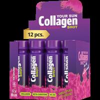YOUR SUN SHOT Your Sun Collagen Shot Vit. D3 Mango-Perzik 80ml x 12 stuks