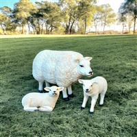 Koe beeld geit beeld varken lammetje kalf beeld