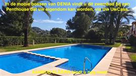 Uw eigen Penthouse bij zwembad in bossen van DENIA