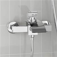 vidaXL Douchemengkraan Chroom G 1 / 2 inch