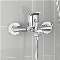 vidaXL Douchemengkraan Chroom G 1 / 2 inch
