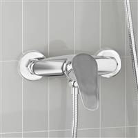 vidaXL Douchemengkraan Chroom G 1 / 2 inch