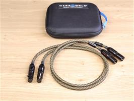Wireworld Gold Eclipse 8 high end audio interconnects XLR 1,0 metre