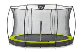 Inground trampoline met veiligheidsnet (rond)