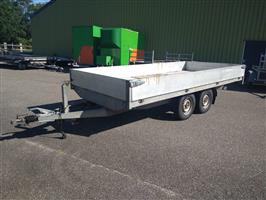 Hapert 4x1.8 2000kg plateauwagen