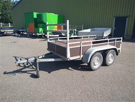Bakwagen 750kg ongeremd 2-asser