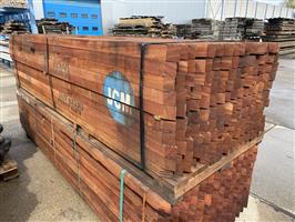 7x7CM 4.0M HARD HOUT RUW