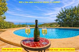 Uw Villa met zwembad en zeezicht in JAVEA met ook