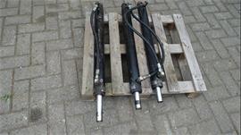 3x Hydrauliek cilinder