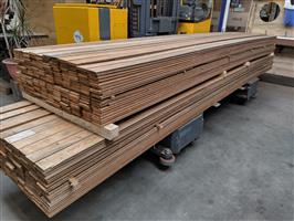 16x92mm Vuren plafon delen 495cm - 120472