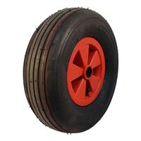 KINGS TIRE Luchtband + wiel 16x6.50-8 V-3503 4PR + 2.50Ax8 rollager Ø20 NL88 kunststof rood