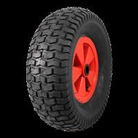 KINGS TIRE Luchtband + wiel 16x6.50-8 V-3502 4PR + 2.50Ax8 rollager Ø20 NL88 kunststof rood