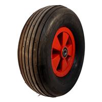 KINGS TIRE Luchtband + wiel 16x6.50-8 V-3503 4PR + 2.50Ax8 NL88 kunststof rood