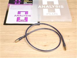 Analysis Plus Digital Crystal audio interconnect 1,0 metre