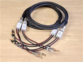 Goldmund HD high end audio speaker cables A2-S3 adapters 3,0 metre