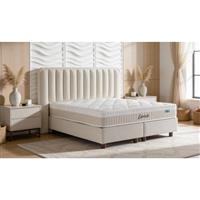 Boxspring Larissa Opberg (Maat selecteren: 140X200) Cream/Beige