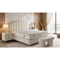 Boxspring Viyana Opberg (Maat selecteren: 140X200) Cream/Beige
