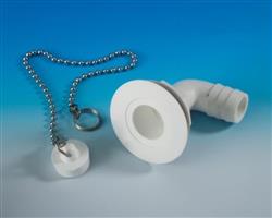 Afvoerplug Haaks 25mm Compleet