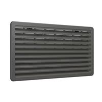 Thetford Ventilatierooster 257x432mm Donkergrijs
