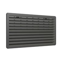 Thetford Ventilatierooster 257x432mm Donkergrijs