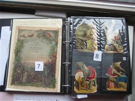 Verzamelingen van oude chromos,  dieren &  themas