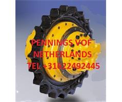 Rupsmotor rijmotor eindaandrijving alle machines 