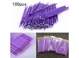100 x Microbrush reinigingsstaafjes 1.5 mm voor Wimperuitbre