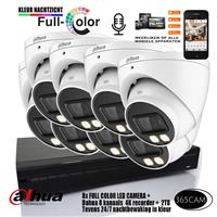 Complete 8 camera 5MP set Dahua