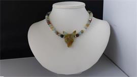 AMAZONIET ketting/oorhanger-set