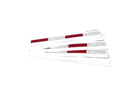 Getallenlijn 1-20, sticker, set van 10 stuks