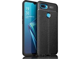 Just in Case Oppo A12 Back Cover Zwart