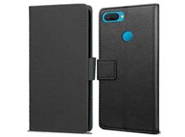 Just in Case Oppo A12 Wallet Case (Black)