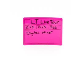 Visi-PAL™ Tour Label 178mm x 127mm Fluor Roze